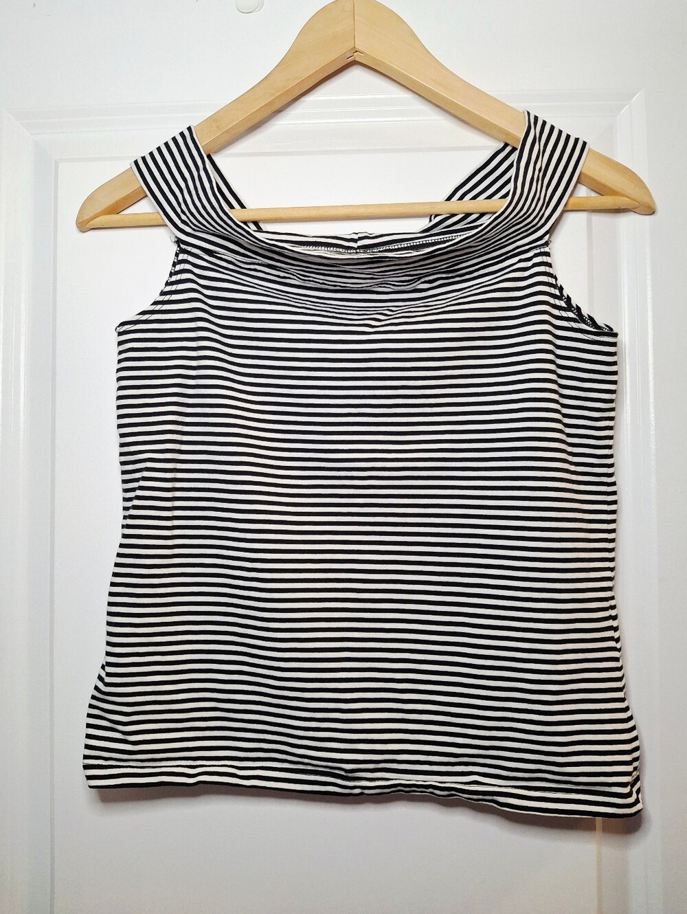 Vintage 90s Majora Striped Sleeveless Top (M)